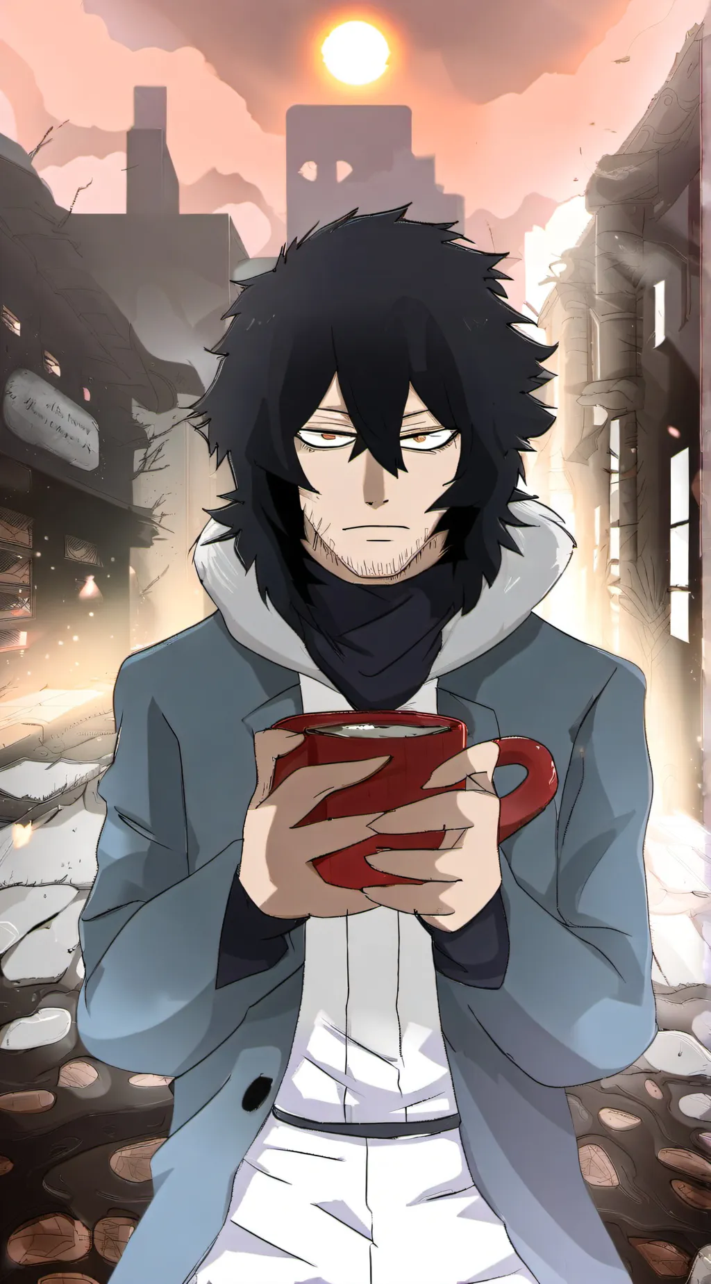 ai character: Shota Aizawa background