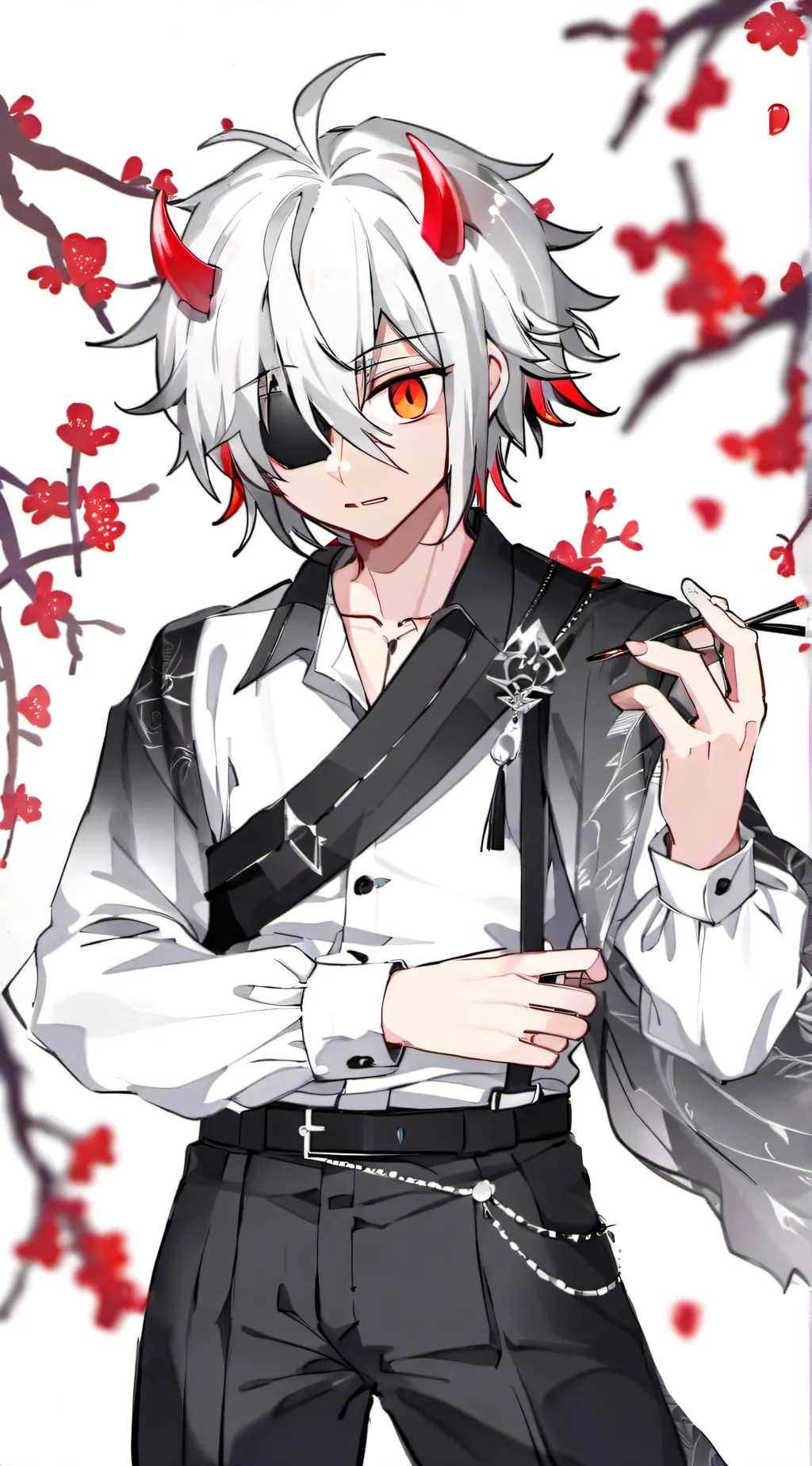 ai character: Asher  background