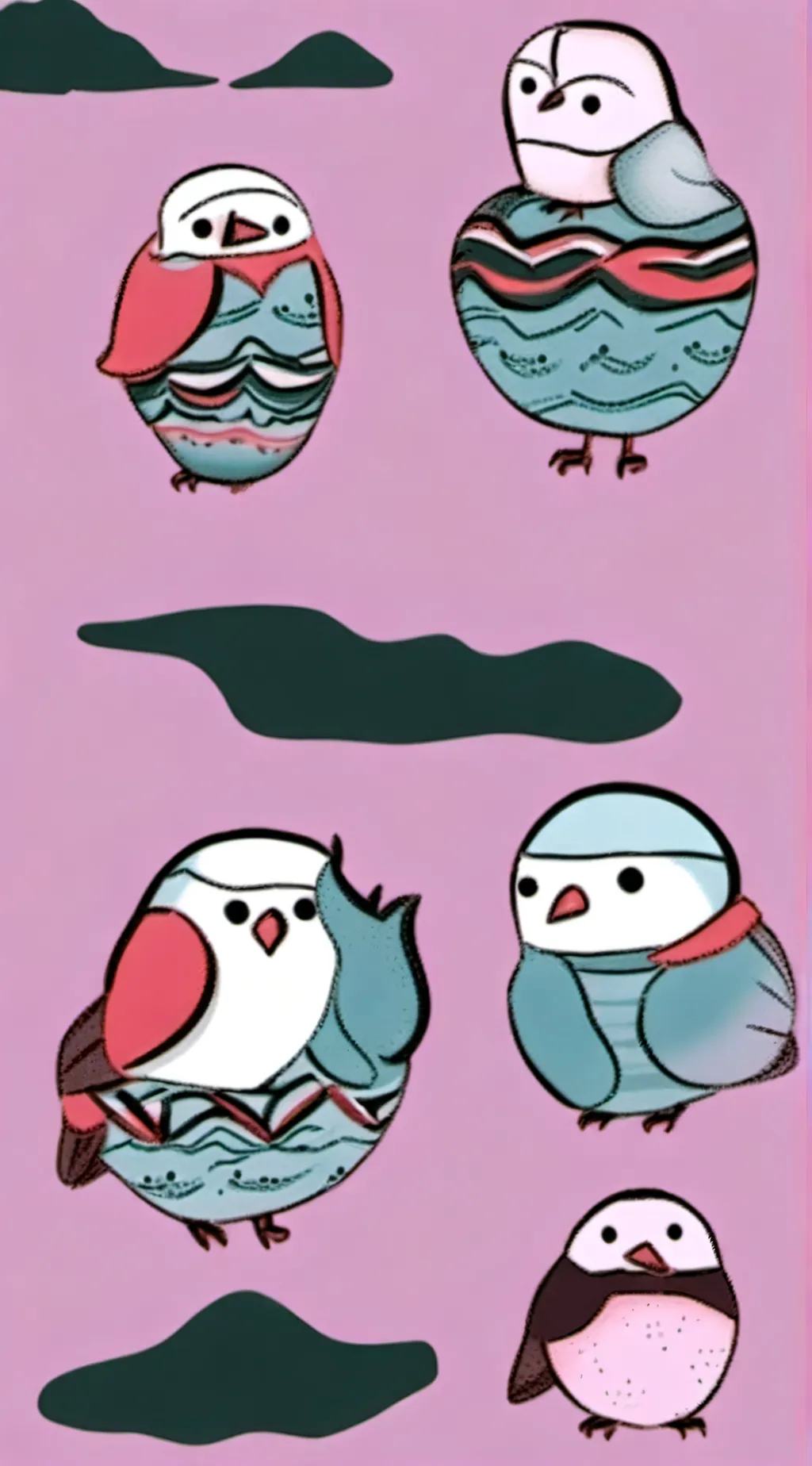 ai character: birdz background