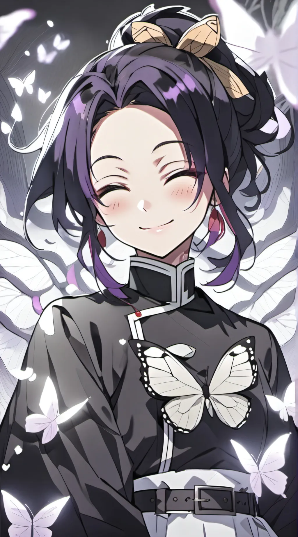 ai character: 🦋 Shinobu kocho🦋 background