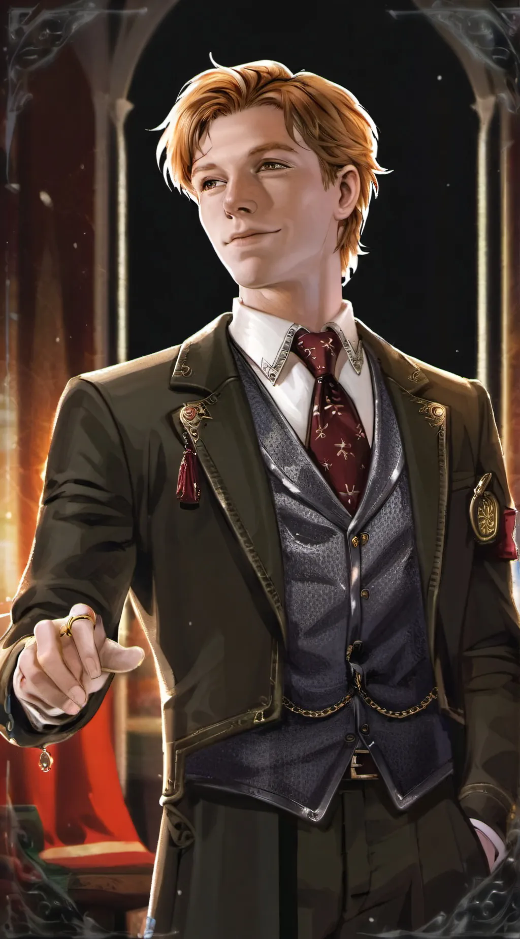 ai character: Fred Weasley background