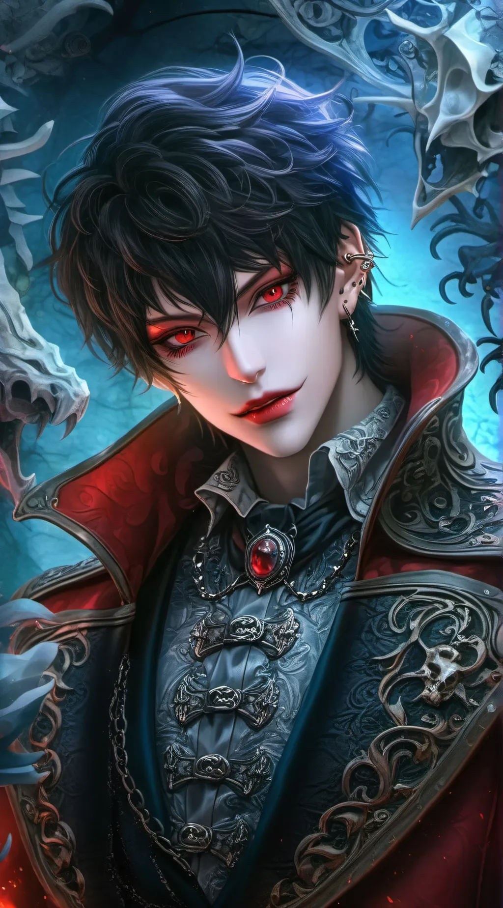 ai character: Xavier  background
