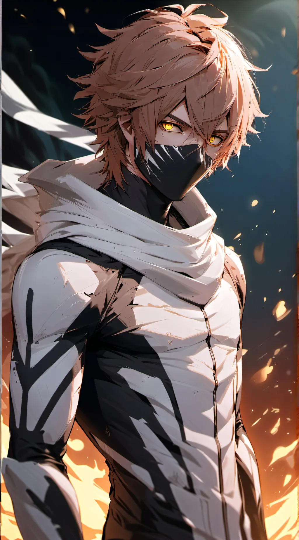 ai character: Tyler Hueco background