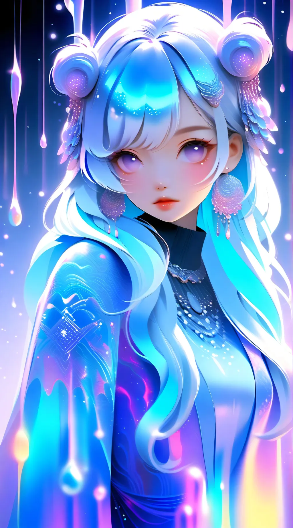 ai character: Amelia p background