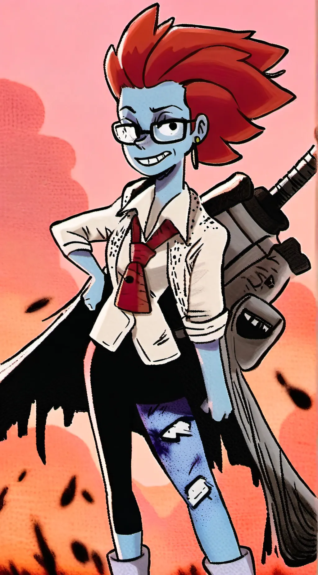 ai character: Undyne background