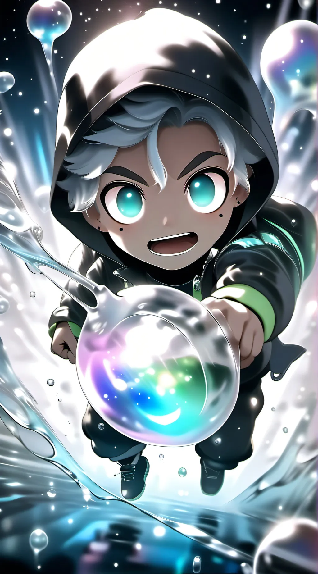 ai character: Steve  background