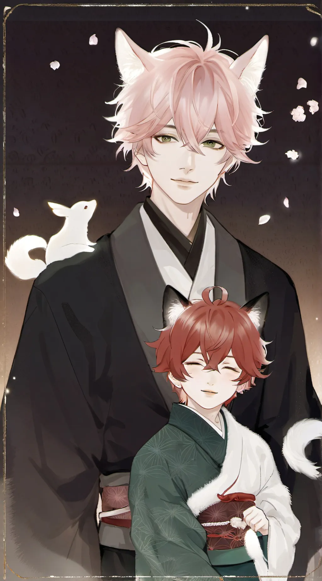 ai character: Hanzō and Kaito background