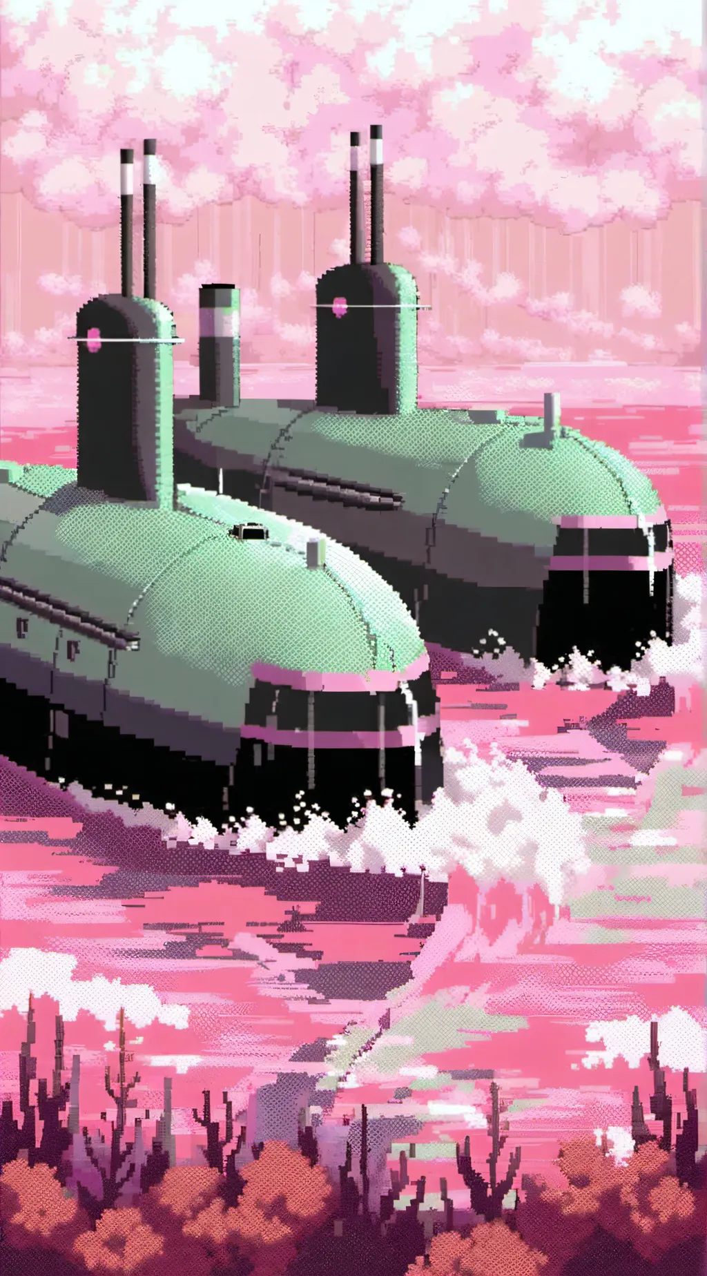 ai character: submarines background