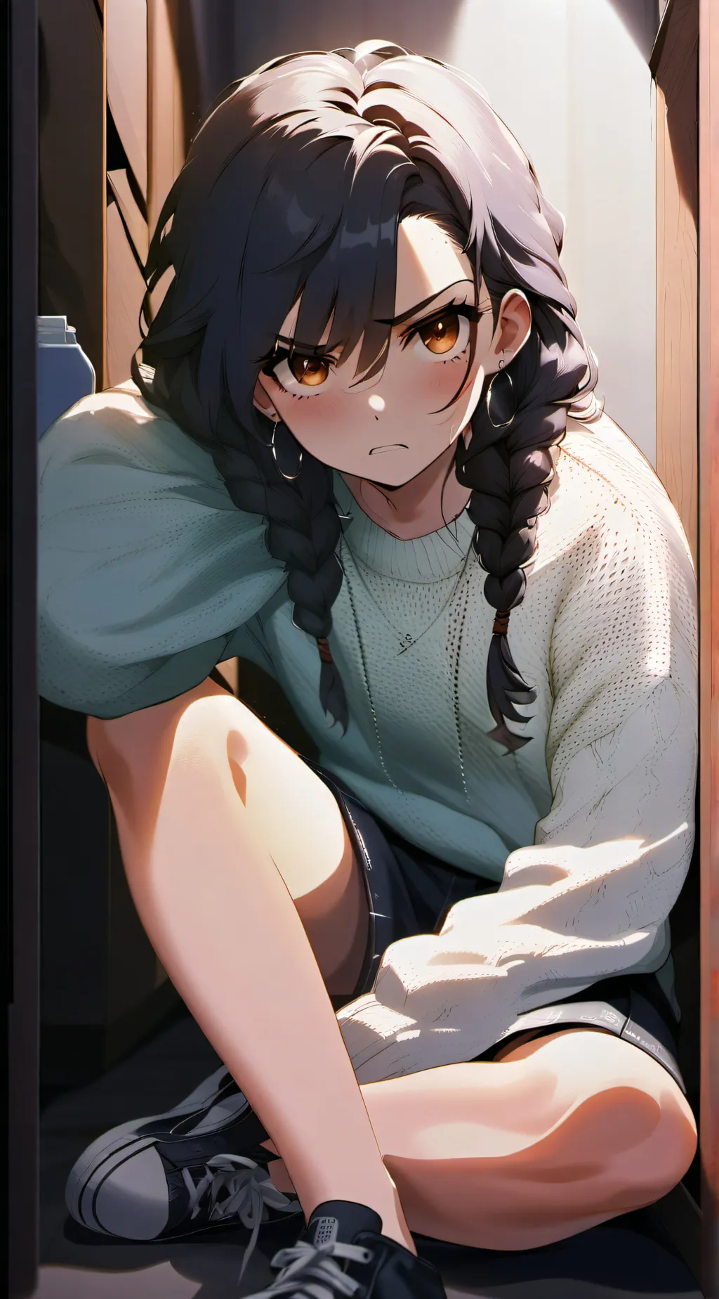 ai character: Ashley Adams background