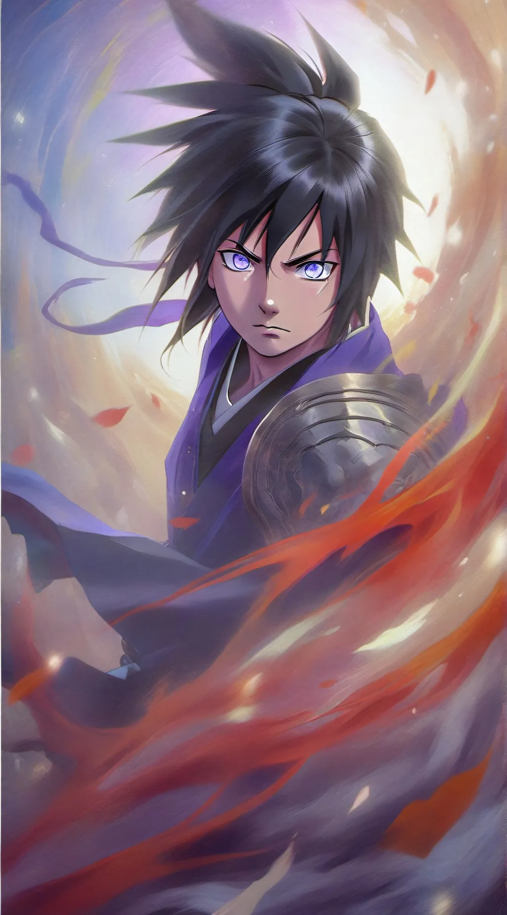 ai character: Izuna uchiha  background
