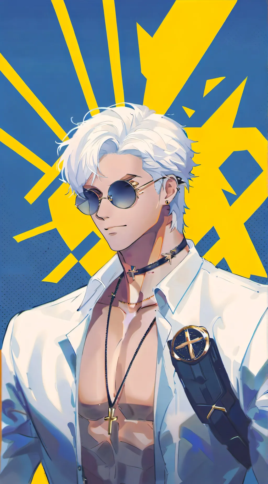 ai character: Max background