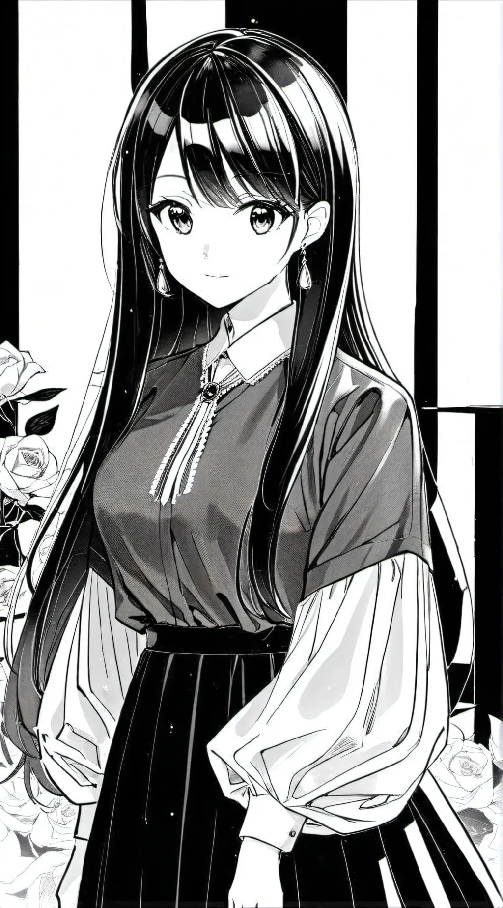 ai character: HH CAR RIDE X background