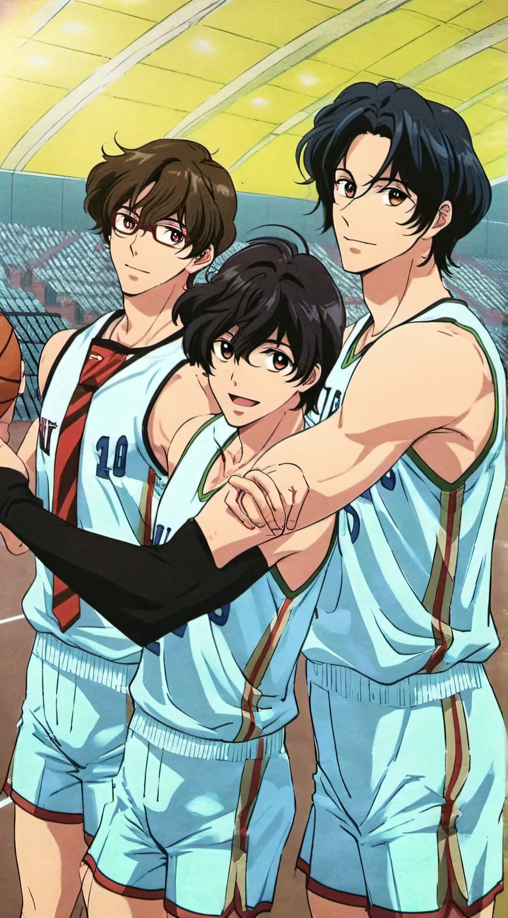 ai character: basket team background