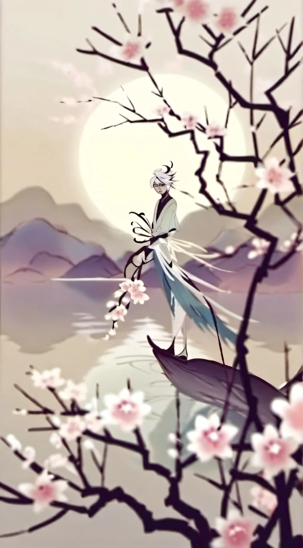 ai character: ☆Radioapple!☆ background