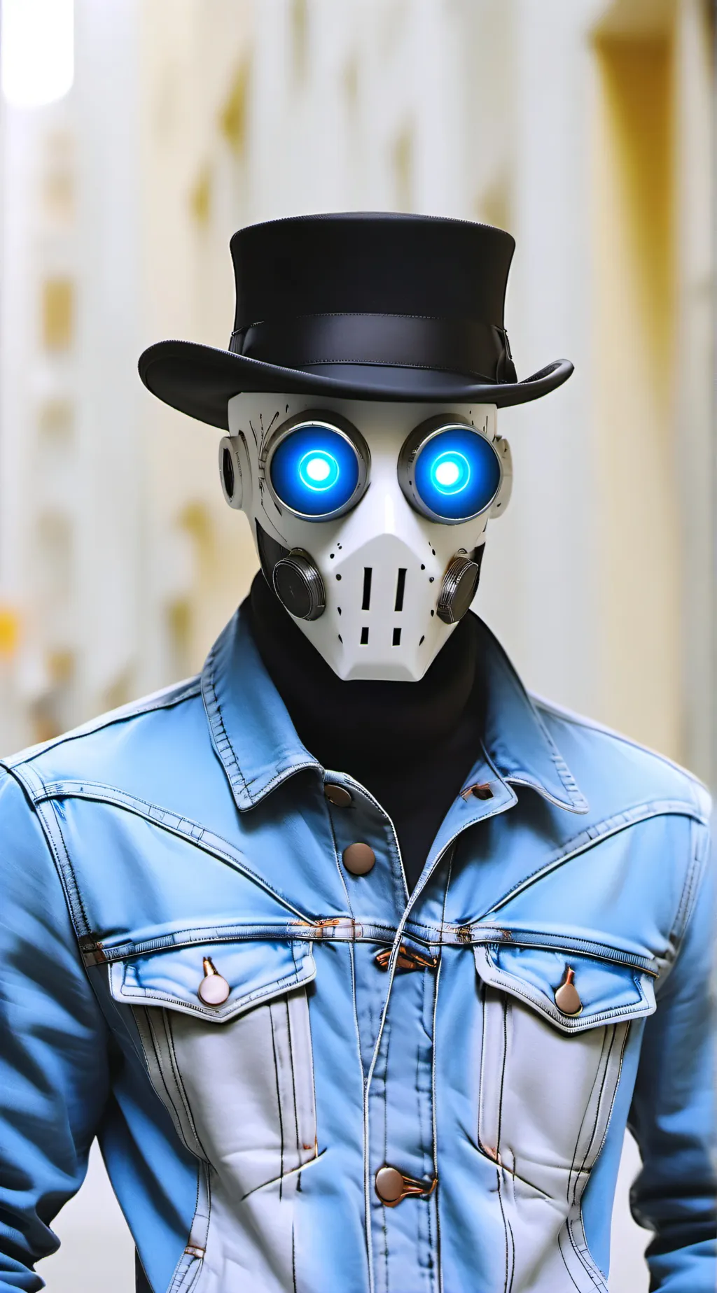 ai character: @d4m (Adam) background