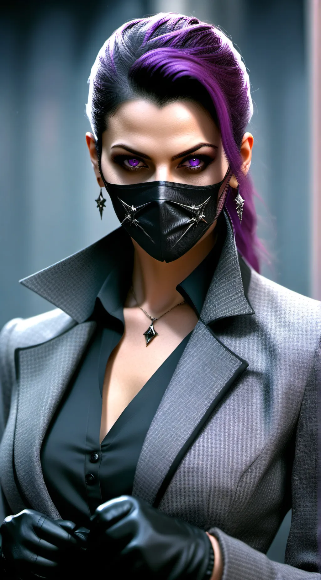 ai character: IKora  background