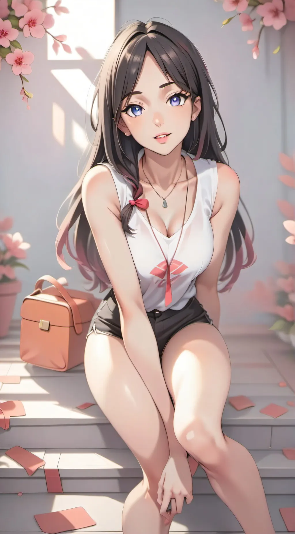 ai character: July background