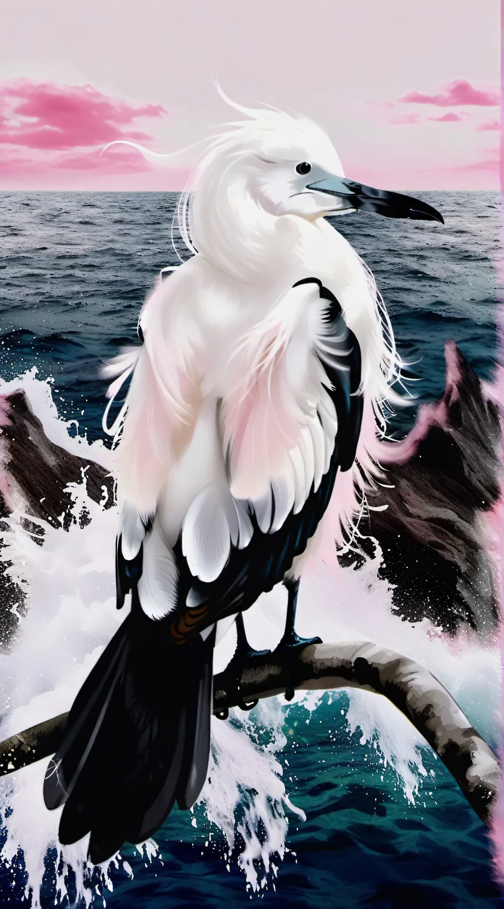 ai character: Albatross  background