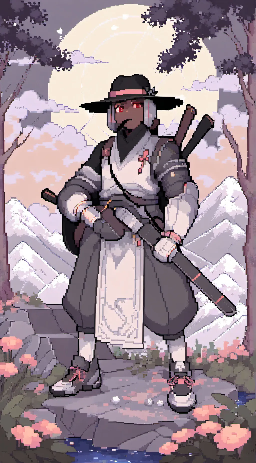 ai character: Speaker duo background