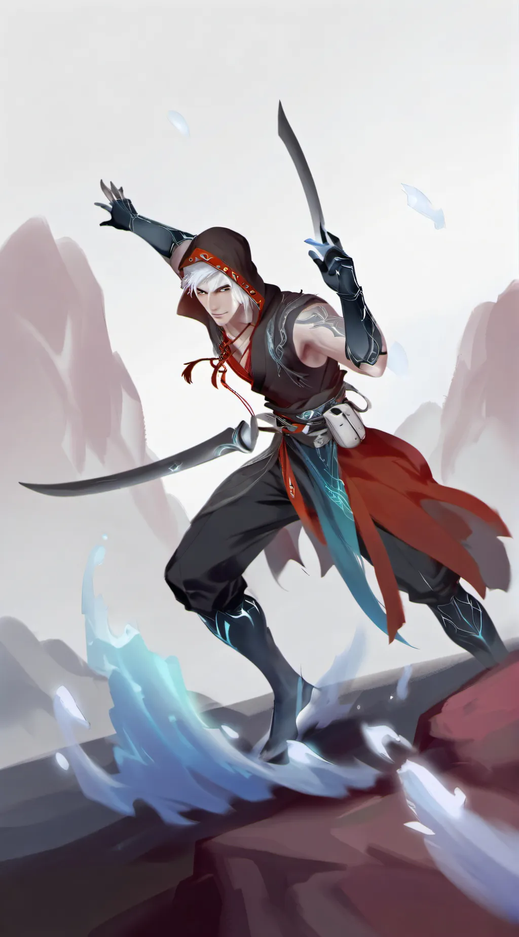 ai character: adrian background