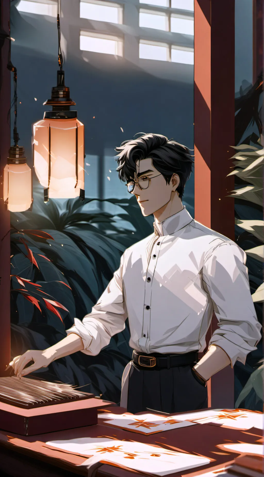 ai character: Levi background