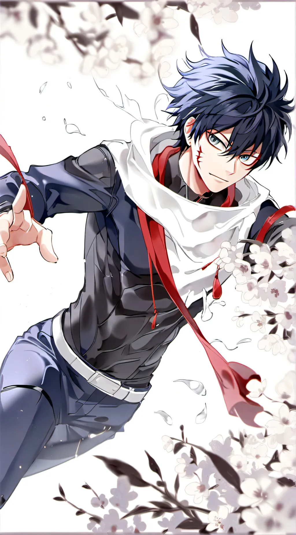 ai character: dabi (touya) background