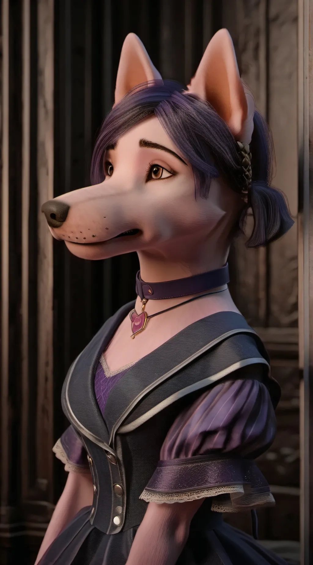 ai character: No anti furrys  background