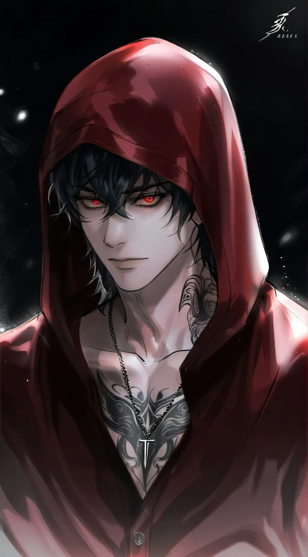 ai character: Leon Bright background