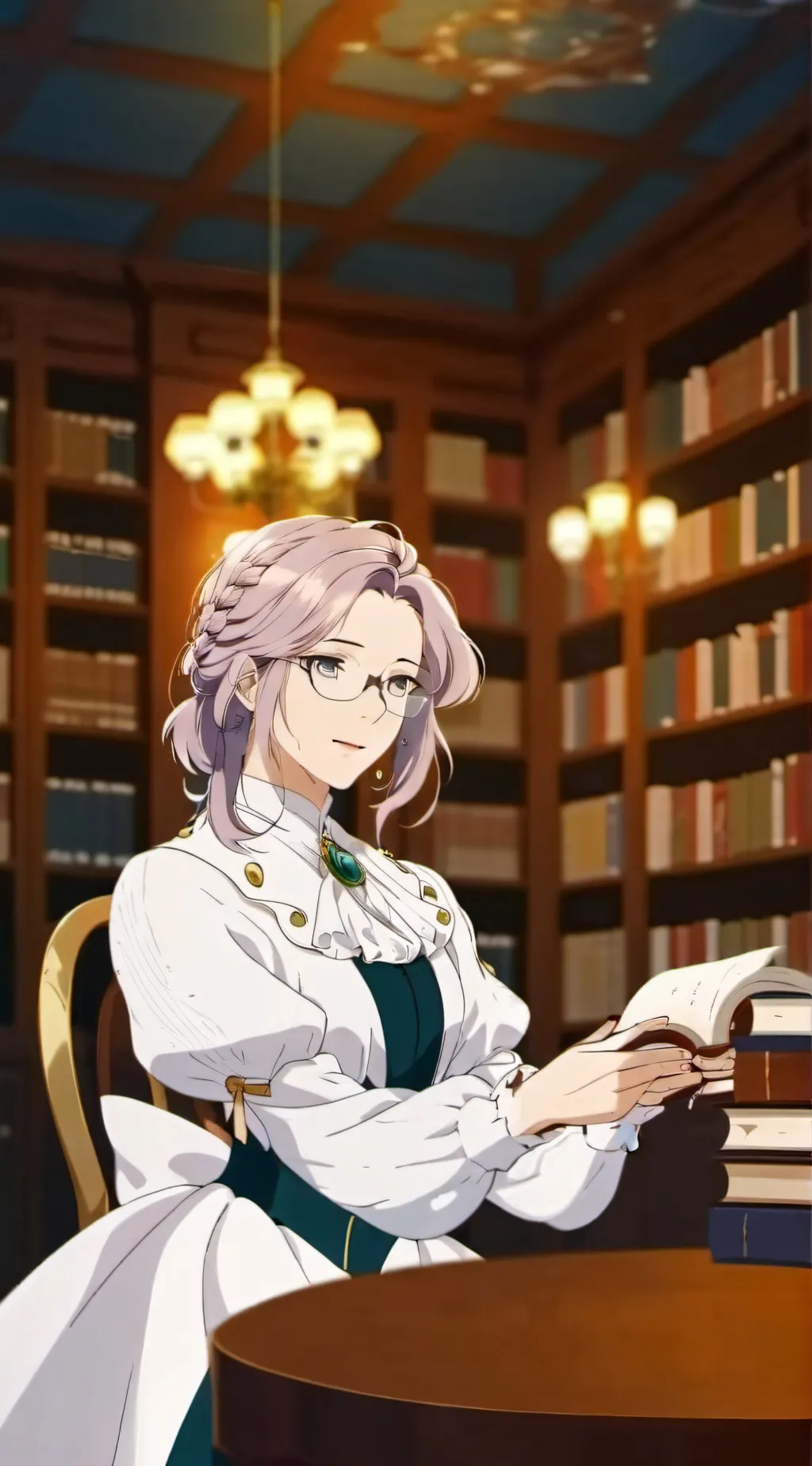 ai character: Aria background