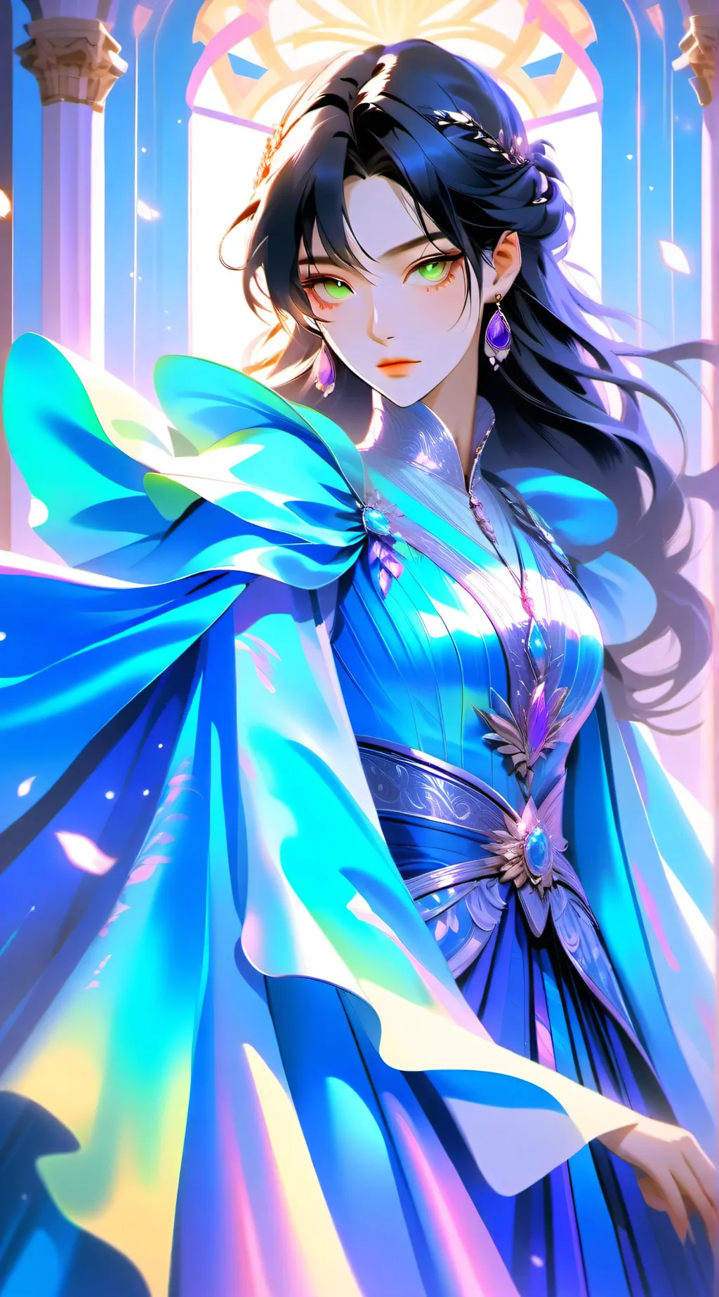 ai character: Yuna background