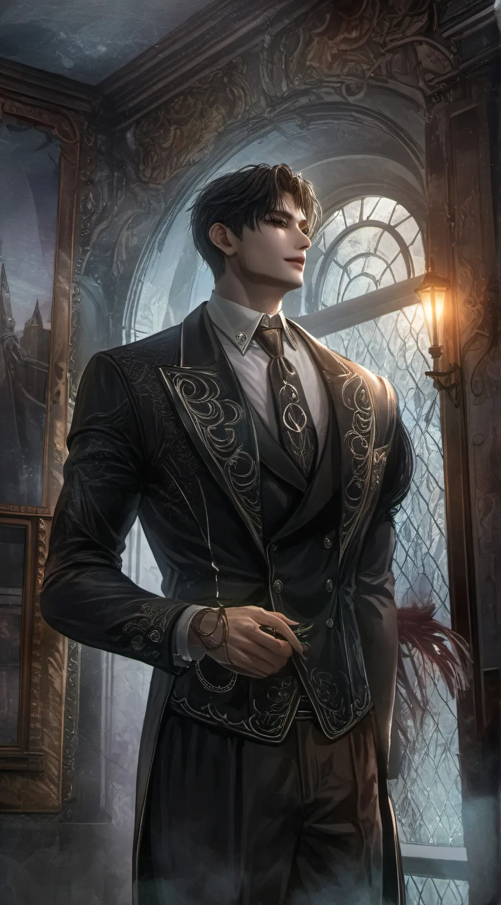 ai character: Ryhs Connor background