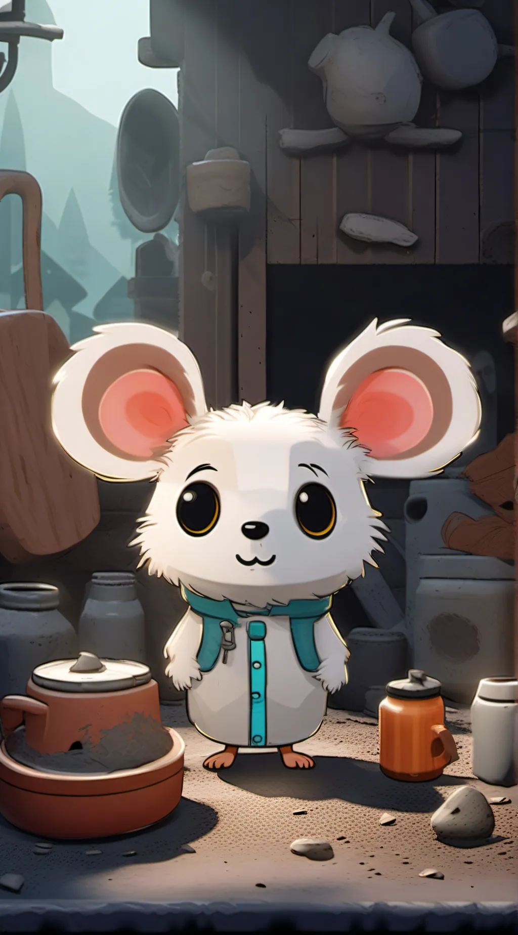 ai character: crumpet background