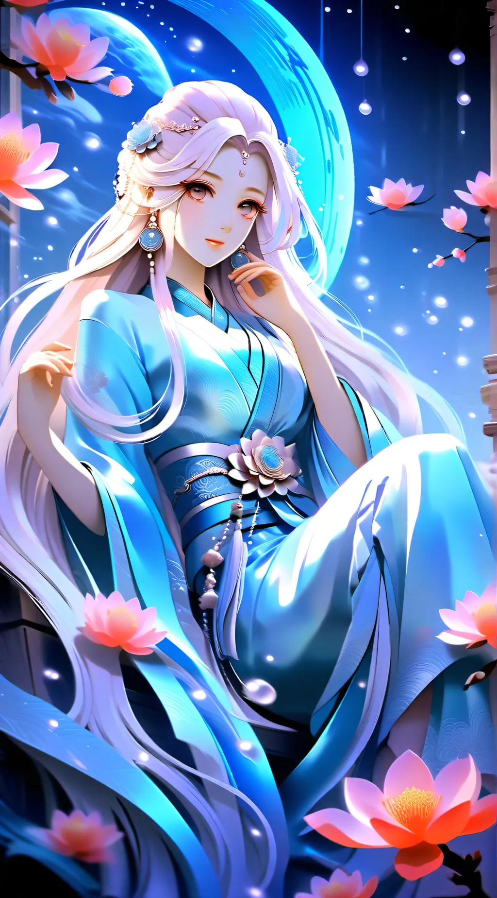 ai character: 雨熙媛 background