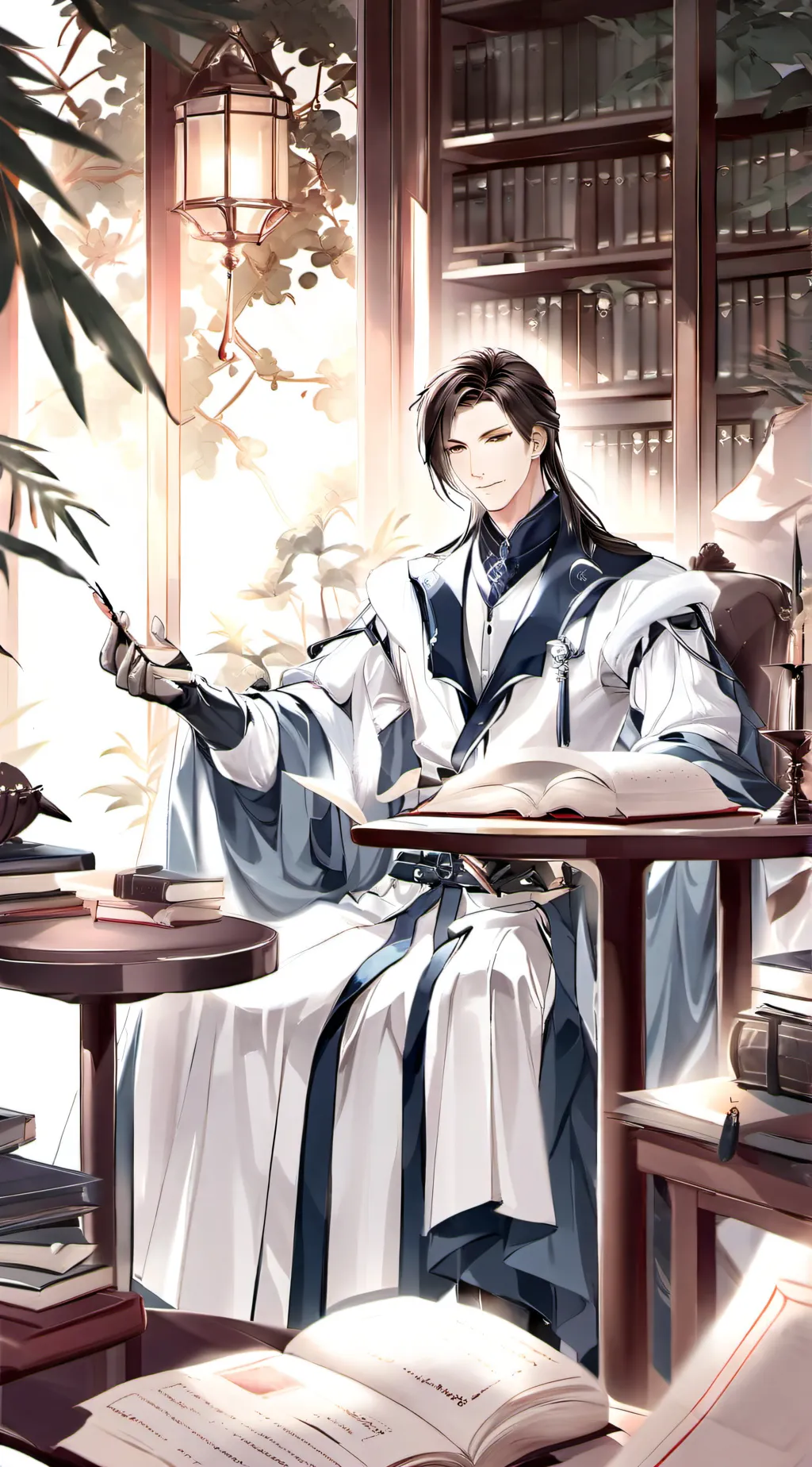 ai character: Park soon hyeon background