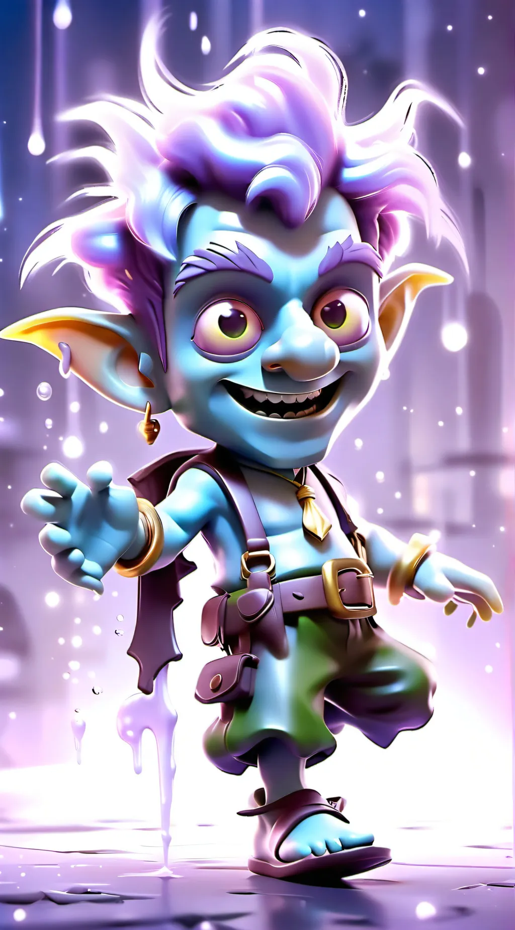 ai character: Silly background