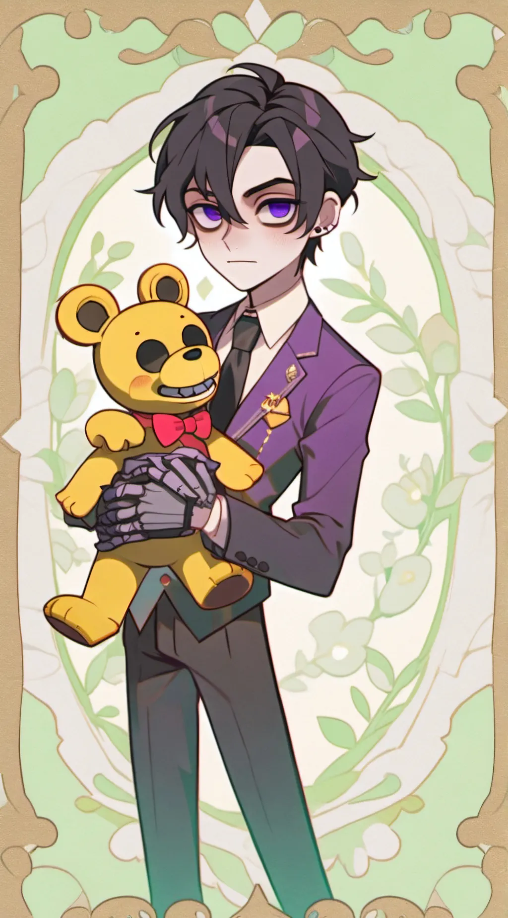ai character: William siarwmc background