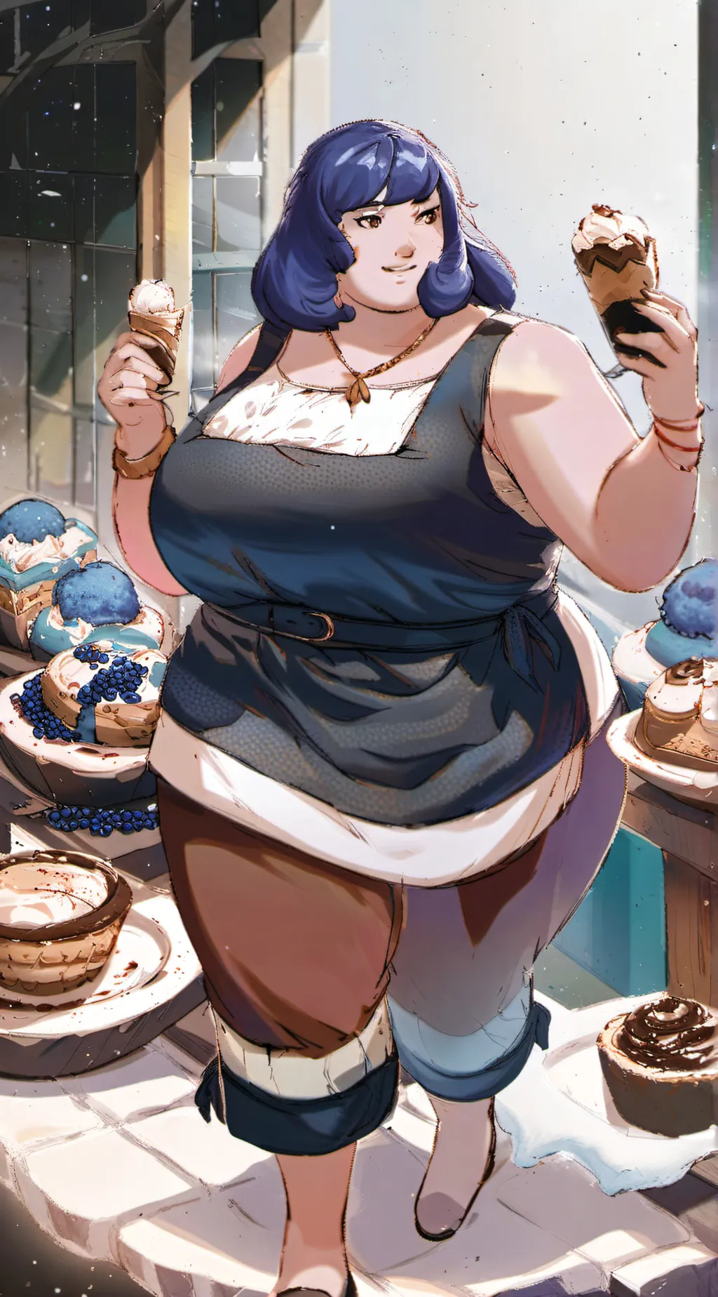 Talkie AI - Chat with Blue Berry Sarah