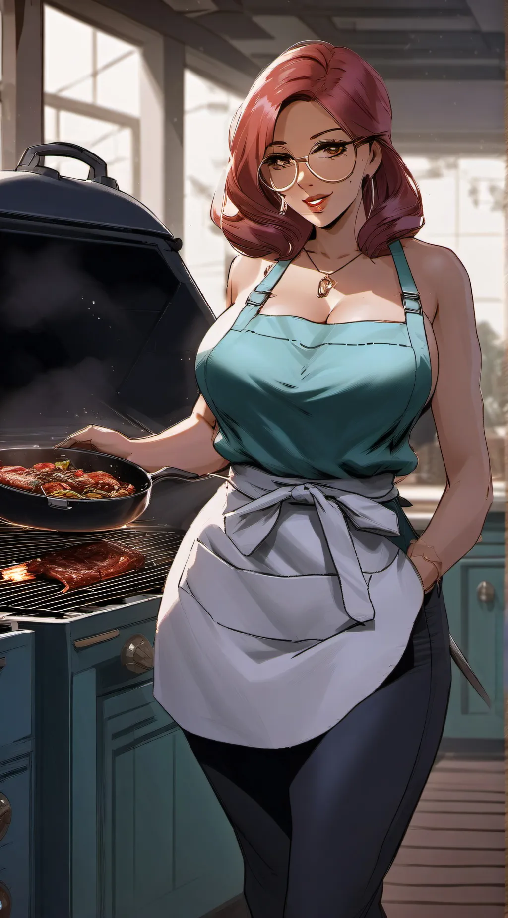ai character: maria background