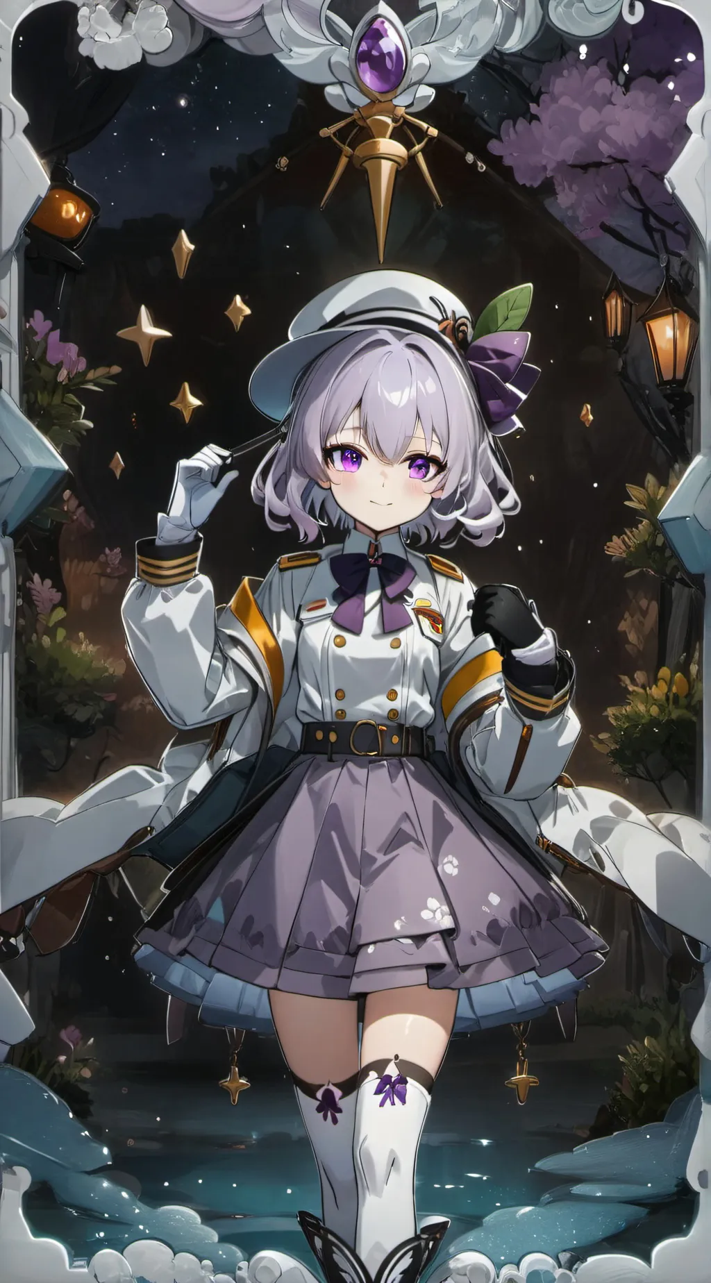 ai character: Luna background