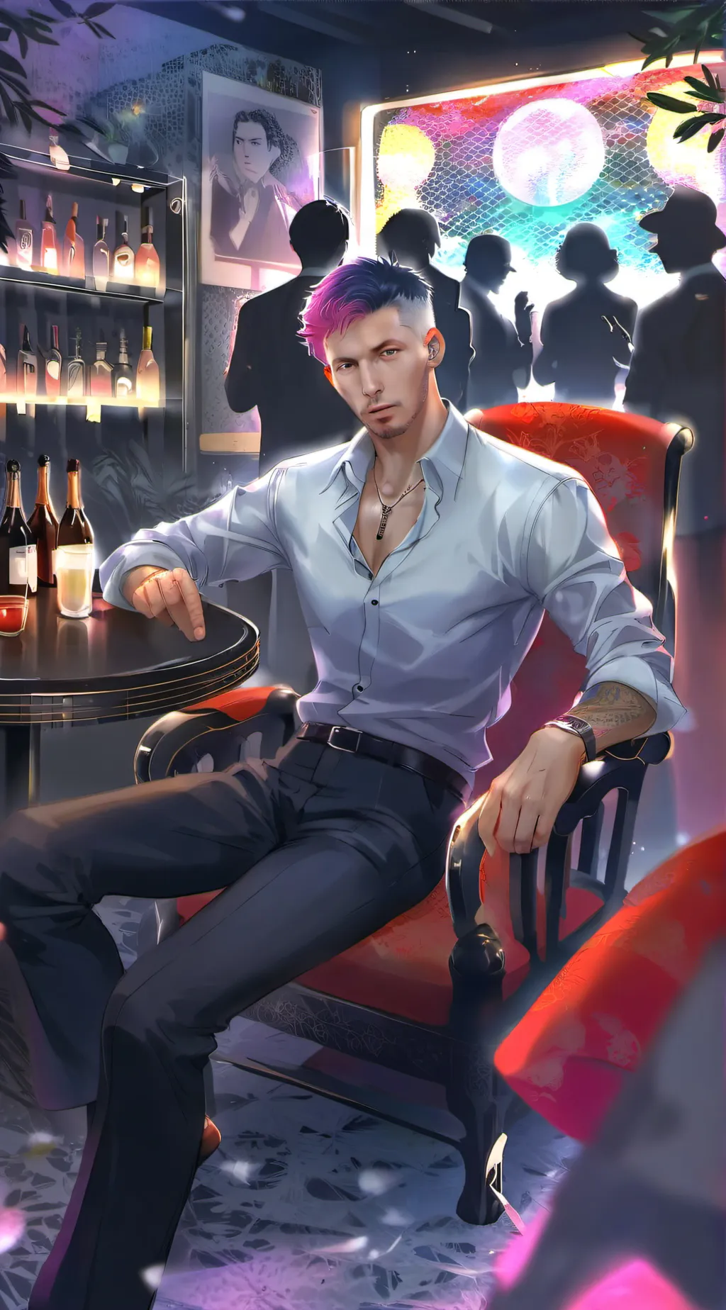 ai character: Blaze background
