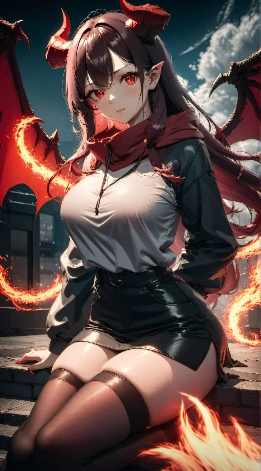 ai character: Ella background