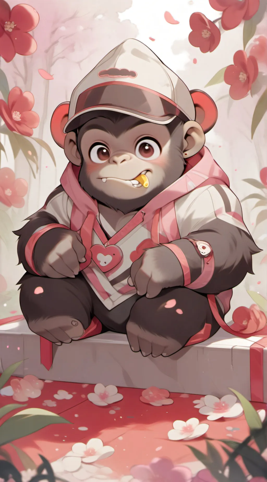 ai character: Gorilla tag server background