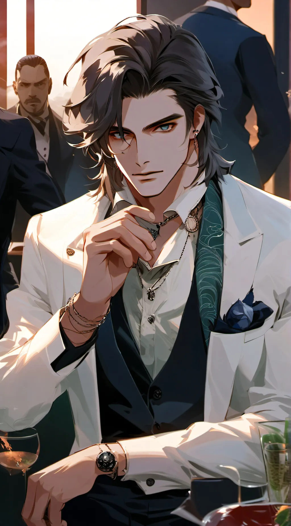 ai character: Zade background