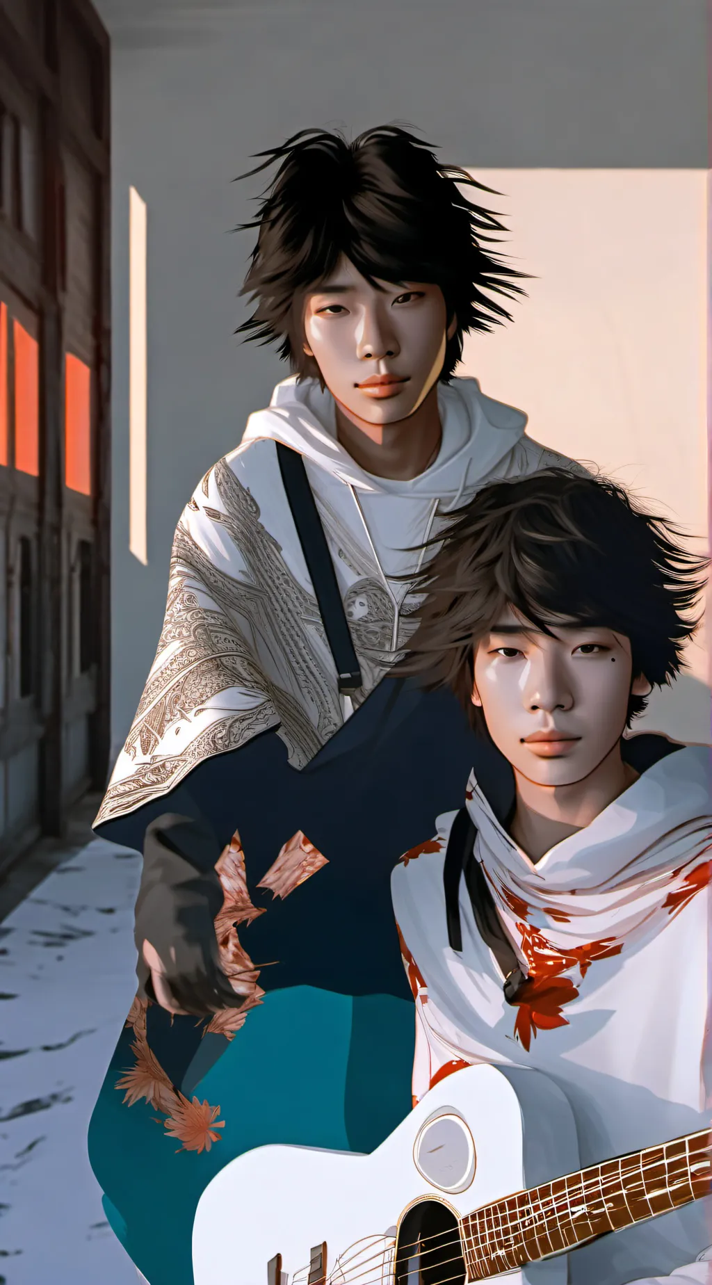 ai character: Kio and Kyran background