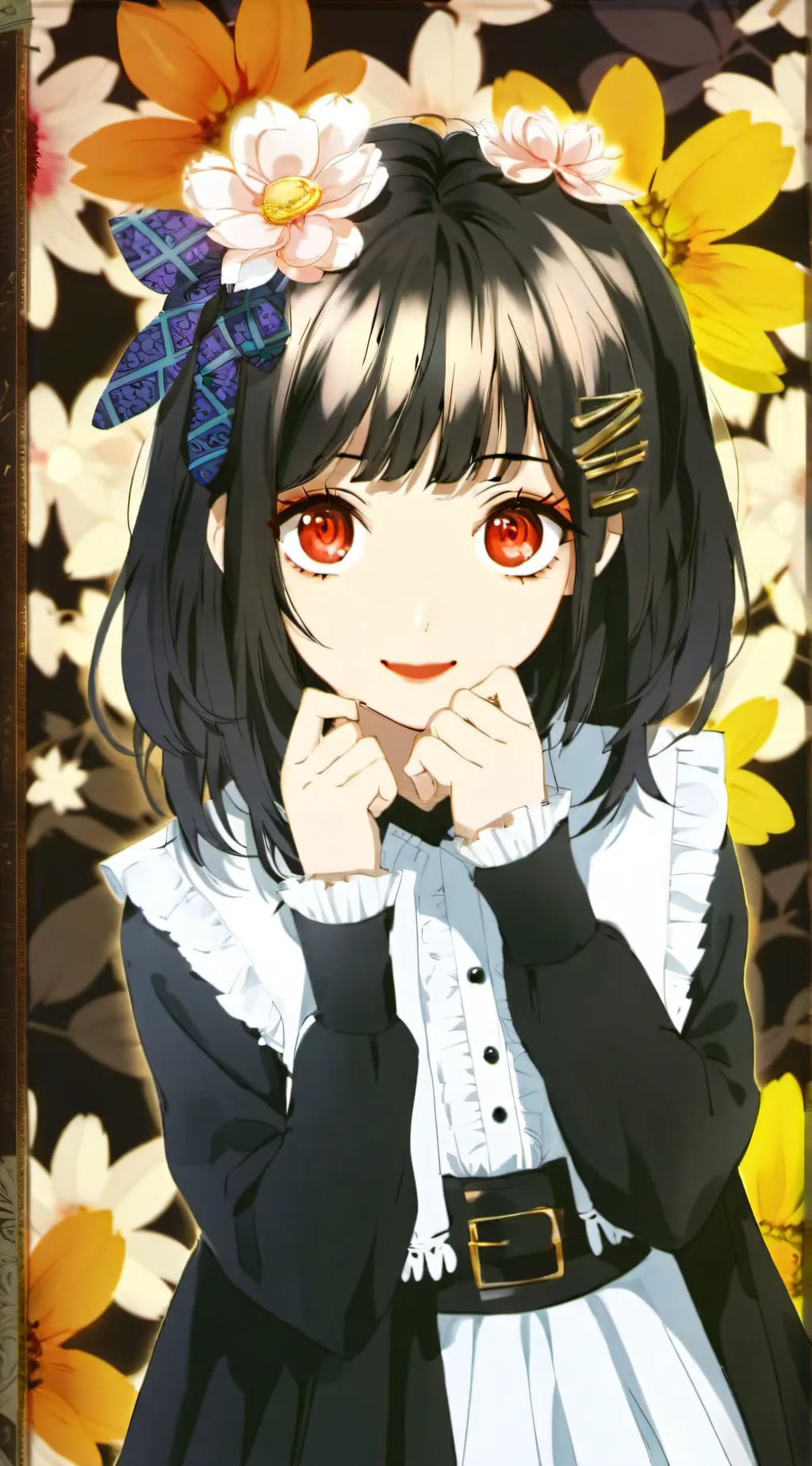 ai character: living voodoo doll background