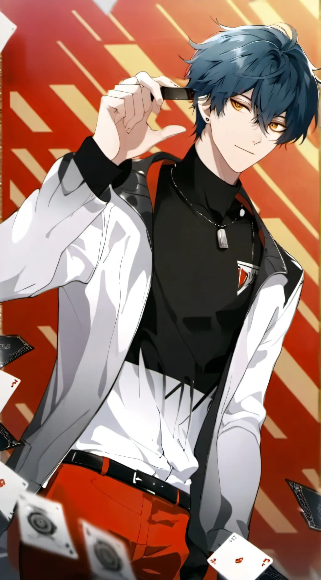 ai character: SUS 😳😣 background