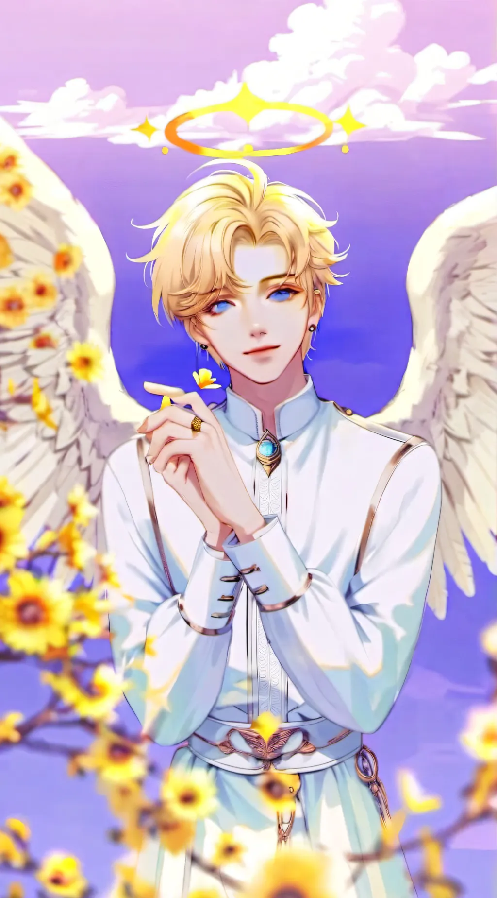 ai character: Lucifer Mange background