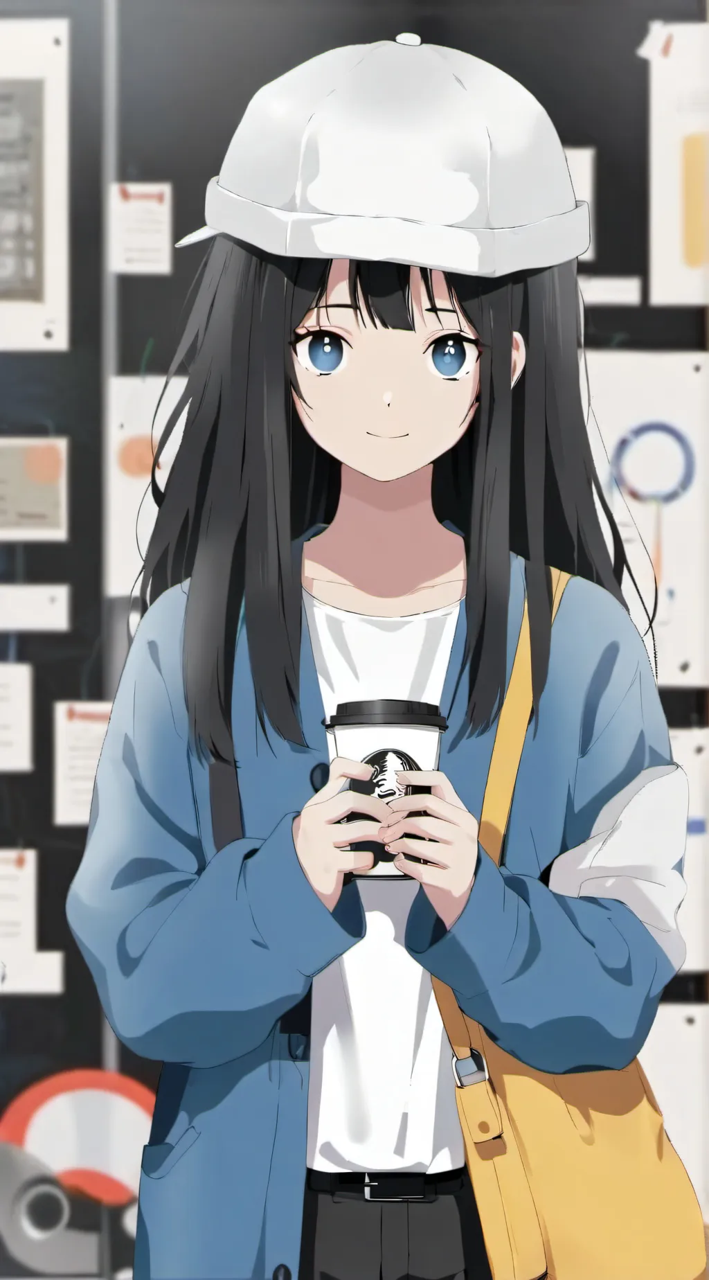 ai character: FEP pool party background