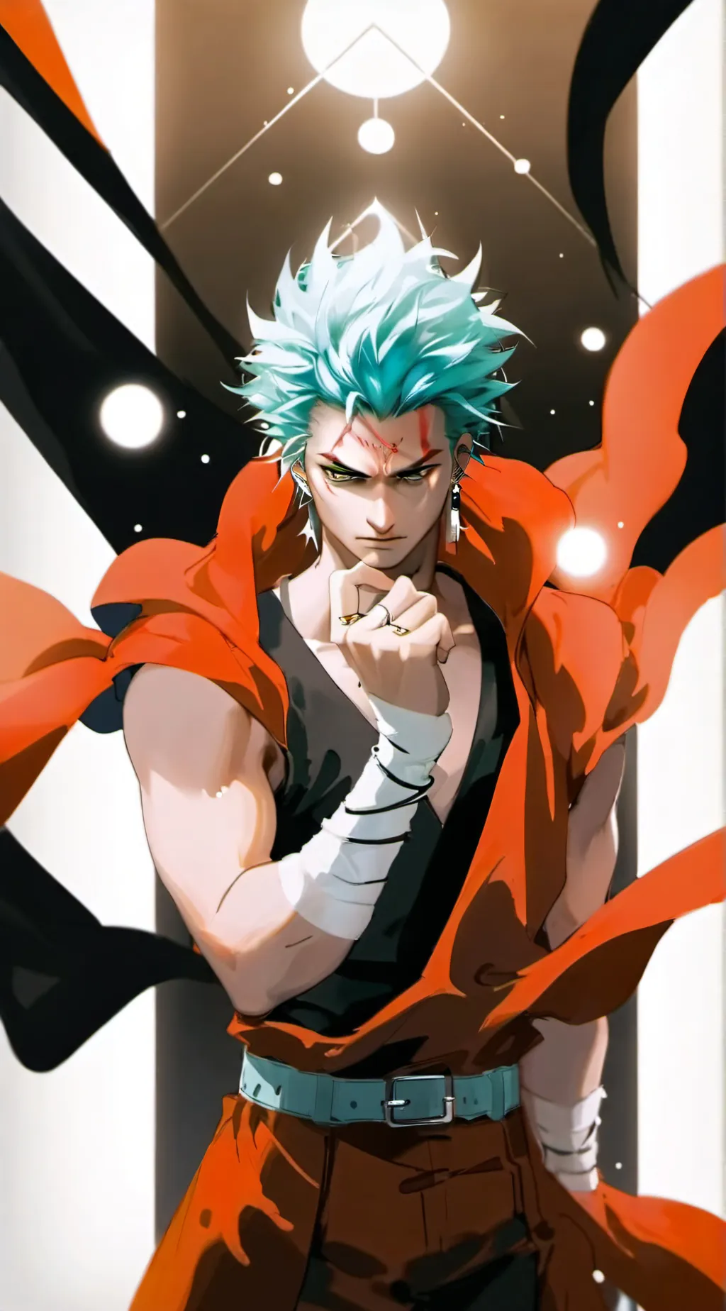 ai character: Zeta  background