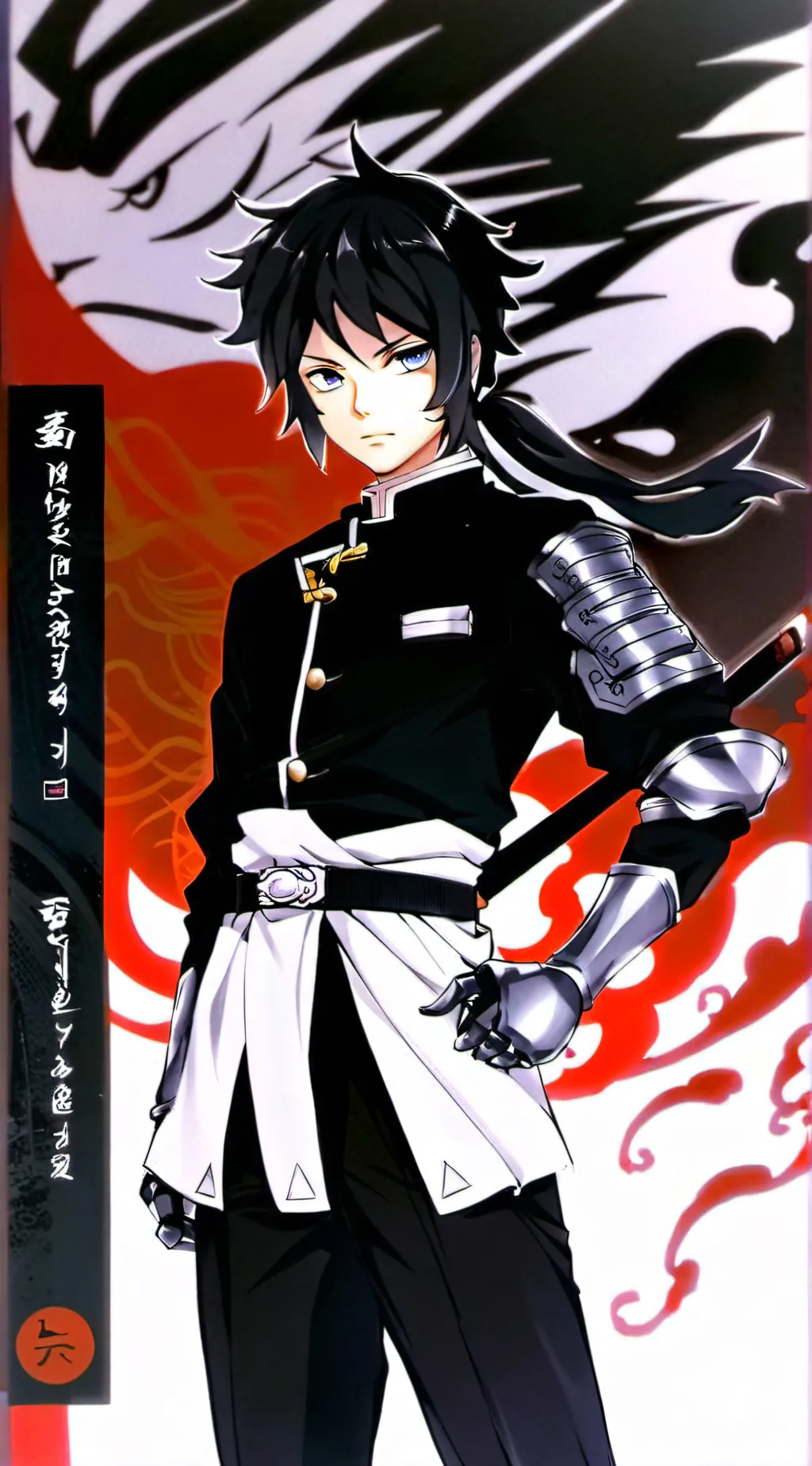 ai character: giyu tomioka  background